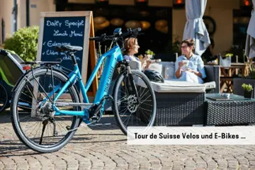 Tour de Suisse Ebikes und Velos